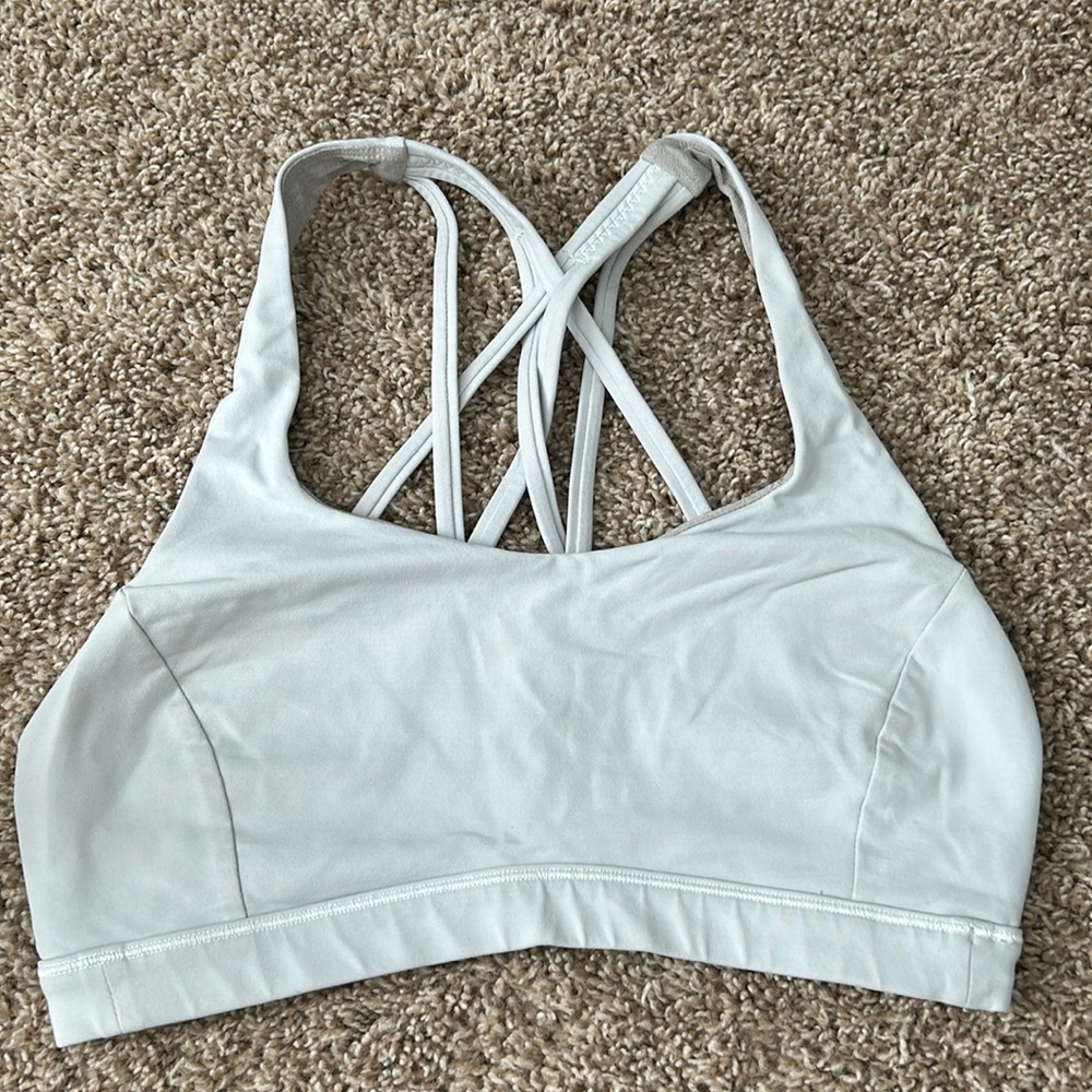 White lululemon bra no padding